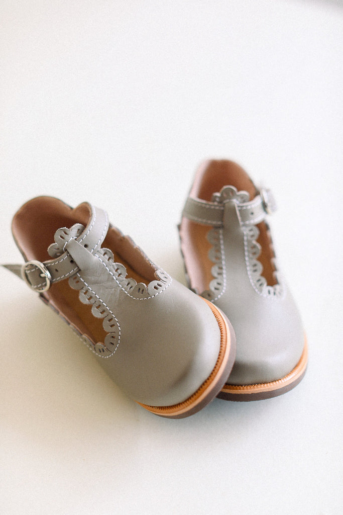 Olive Shoes in Cloud Grey