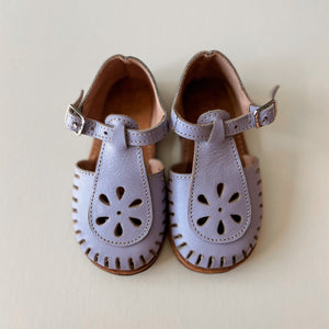 Lola Sandals  | Lilac Leather | Waffle Sole
