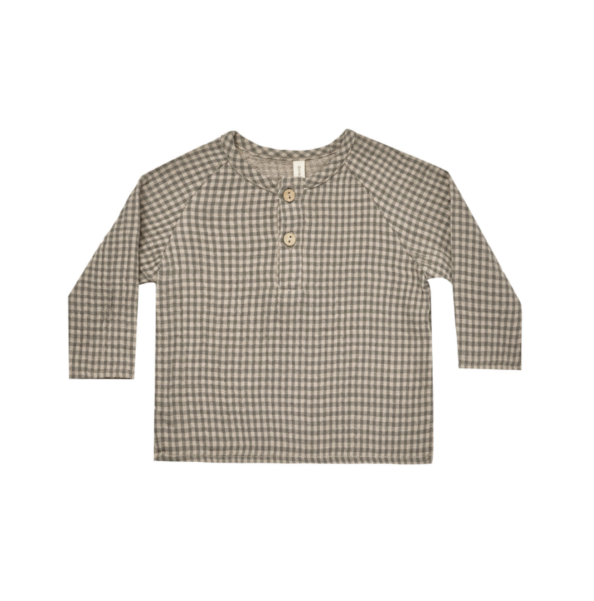Zion Shirt | Forest Micro Plaid