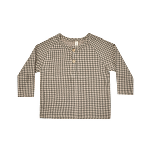 Zion Shirt | Forest Micro Plaid