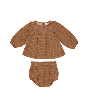 Blouse + Bloomer Set | Cinnamon