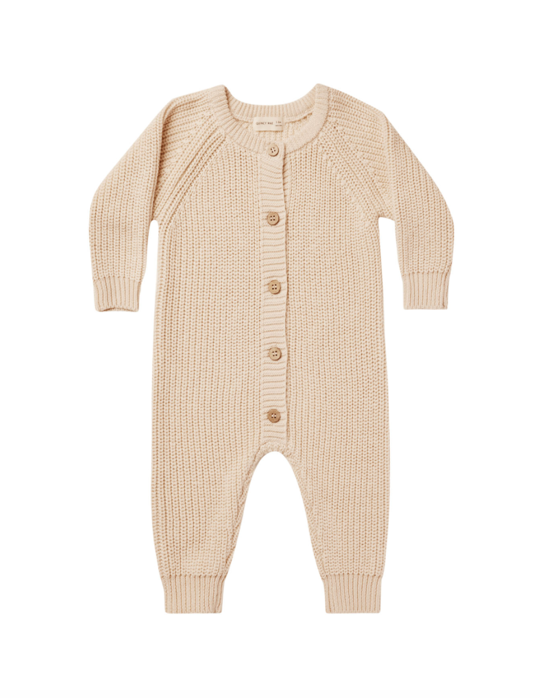 Chunky Knit Jumpsuit | Shell