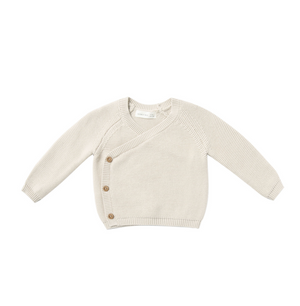 Knit Wrap Top | Natural
