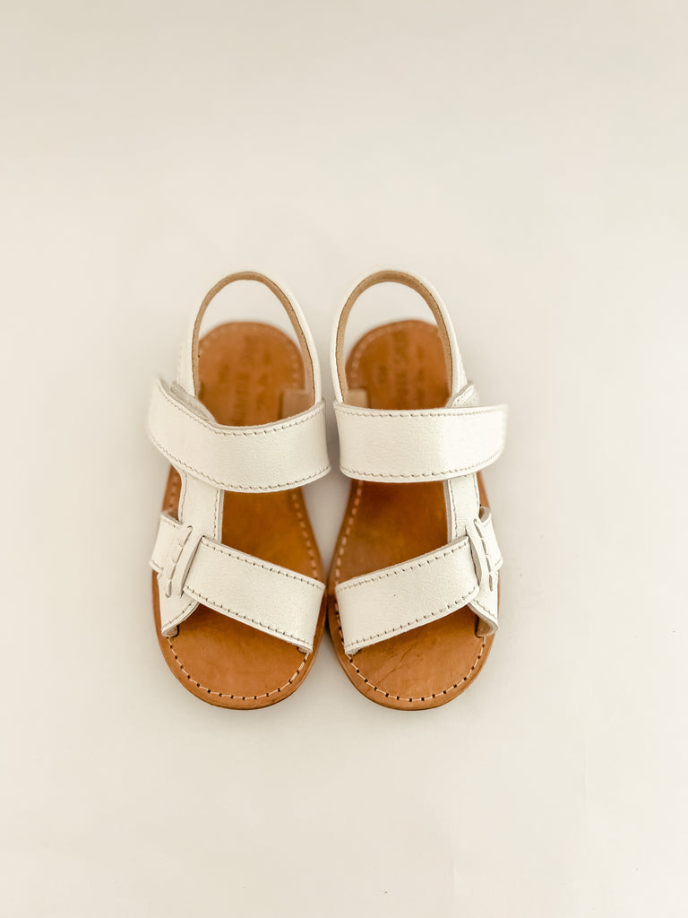Estero | White Leather | Waffle Sole